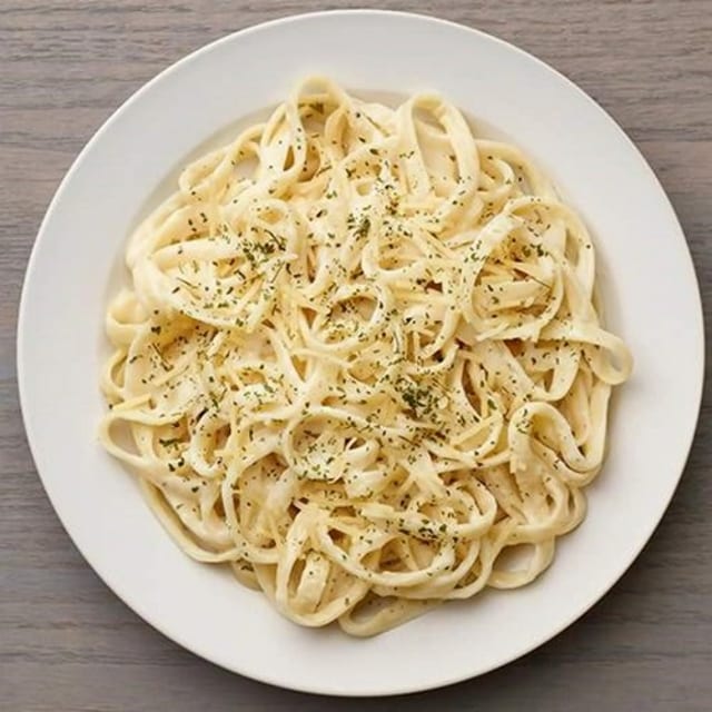 Fettuccine Alfredo.